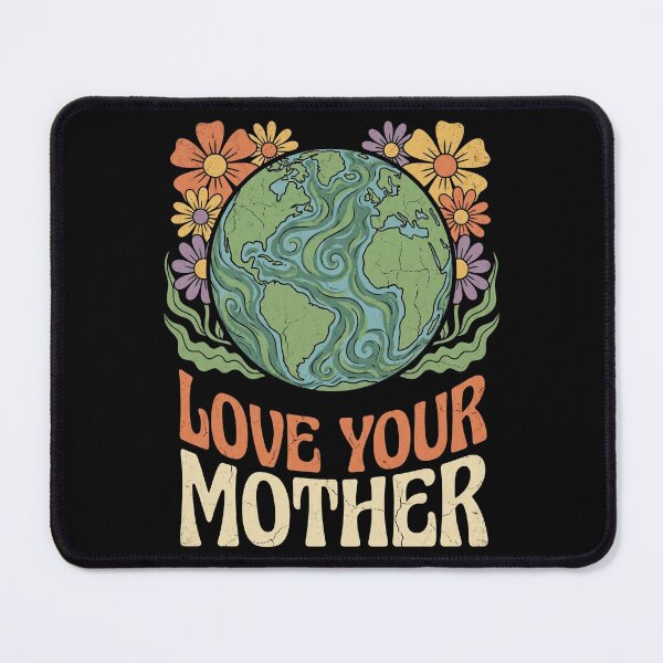 Item preview, Love Your Mother Earth Retro Groovy 70s designed and sold by TeNovaStudio.
