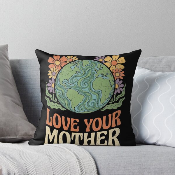 Item preview, Love Your Mother Earth Retro Groovy 70s designed and sold by TeNovaStudio.