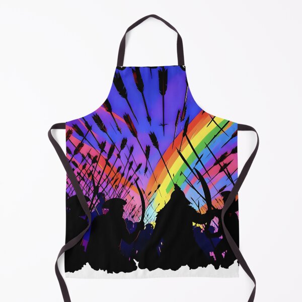 Item preview, The First War - Ancient Battle Under Rainbow Sky designed and sold by Daniela`s shop.