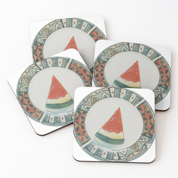 Item preview, the inspiration was a watermelon on a plate designed and sold by Print Print On.