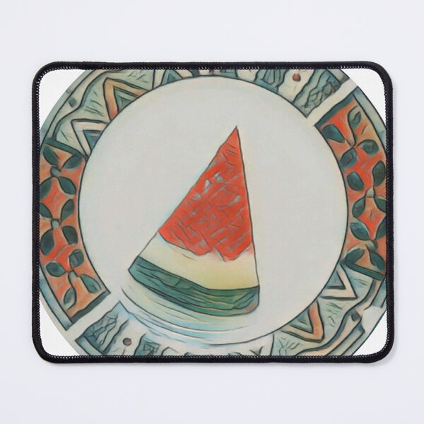 Item preview, the inspiration was a watermelon on a plate designed and sold by Print Print On.