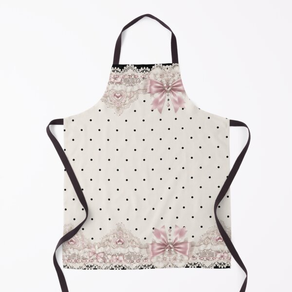 Item preview, Pink Lace Polka Dot Pattern designed and sold by Aramdesing.