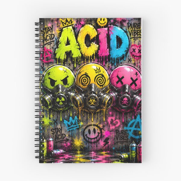 Item preview, ACID: Pure Vibes Graffiti Poster designed and sold by HardToFindMerchandise.