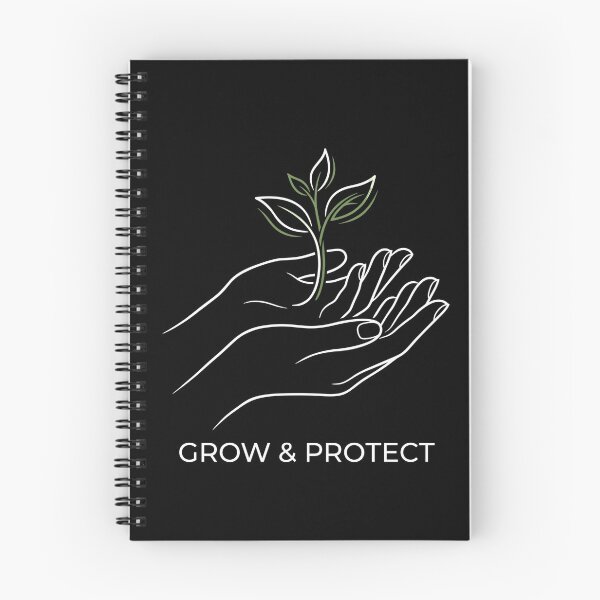 Item preview, Grow & Protect Minimalist Plant Hands Earth Day designed and sold by TeNovaStudio.