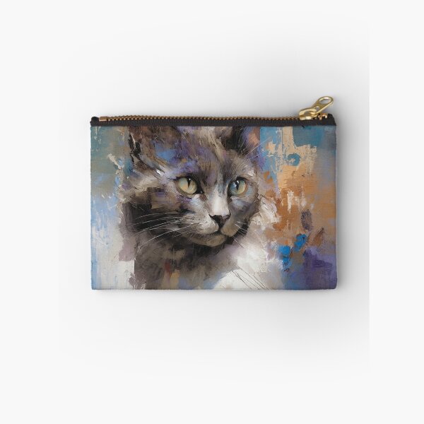 Item preview, Impressionist Portrait of a Beautiful Cat designed and sold by Paolo-Bandal.
