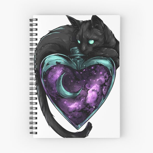 Item preview, Celestial Black Cat Potion designed and sold by IllumeInk.