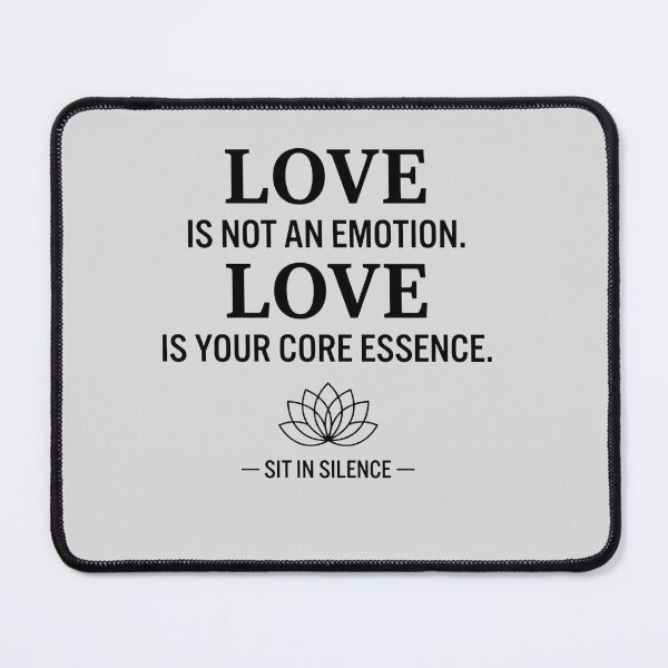 Item preview, Love Is Not An Emotion Core Essence designed and sold by SitInSilence24.