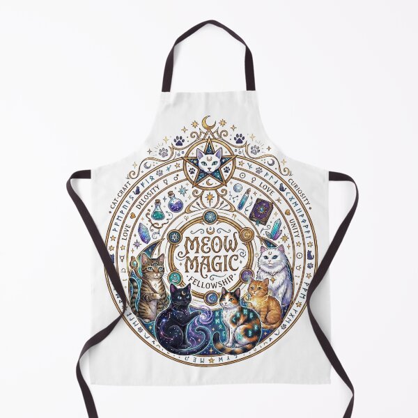 Item preview, Mystical Meow Magic Celestial Cats designed and sold by Spiritualwall.