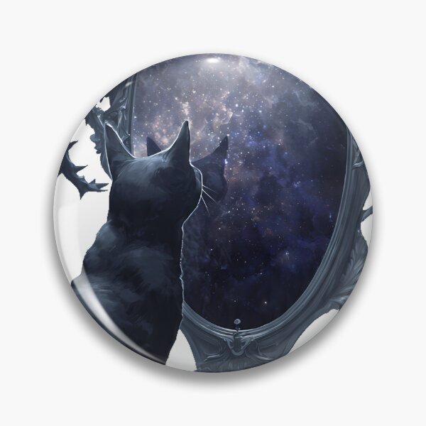 Item preview, Gothic Cat Mirror designed and sold by IllumeInk.