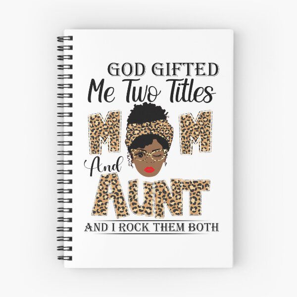 Item preview, Womens God Gifted Me Two Titles Mom And Aunt And I Rock Them Both designed and sold by GabbyKash.