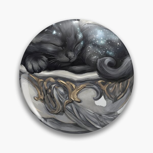 Item preview, Celestial Cat Teacup designed and sold by IllumeInk.