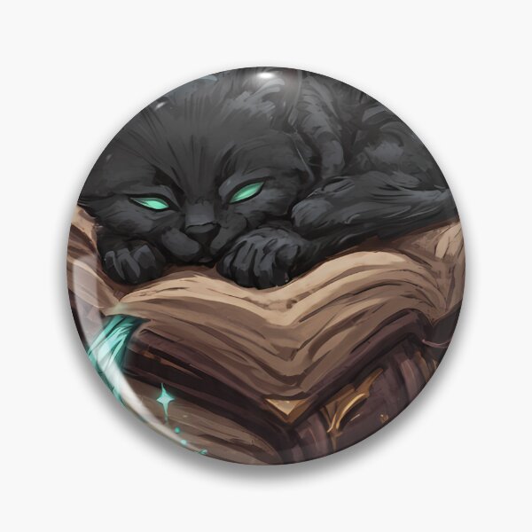 Item preview, Gothic Cat Grimoire designed and sold by IllumeInk.