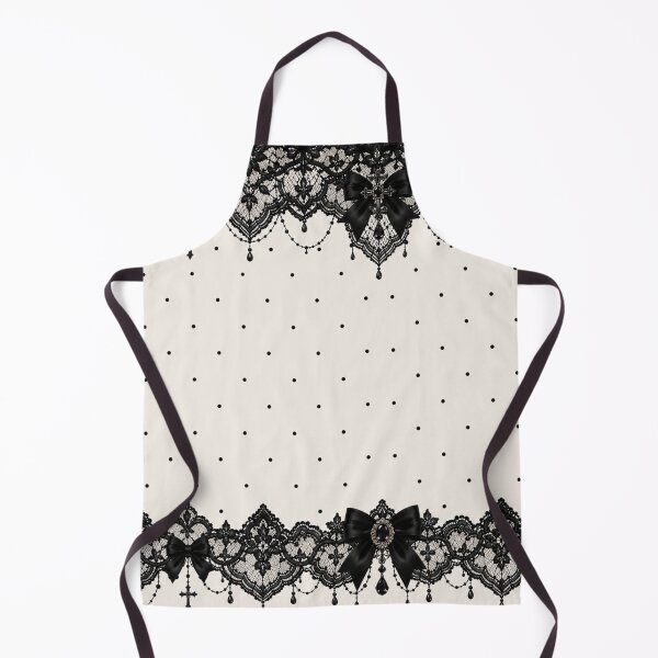 Item preview, Black Lace Polka Dot Pattern designed and sold by Aramdesing.