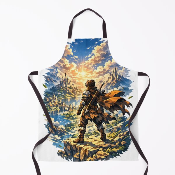 Item preview, Hero Adventure - Sunset Landscape designed and sold by AnimeShin.