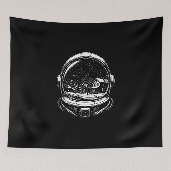 Item preview, Midwest Emo Astronaut Helmet Snowglobe designed and sold by secondanchor.