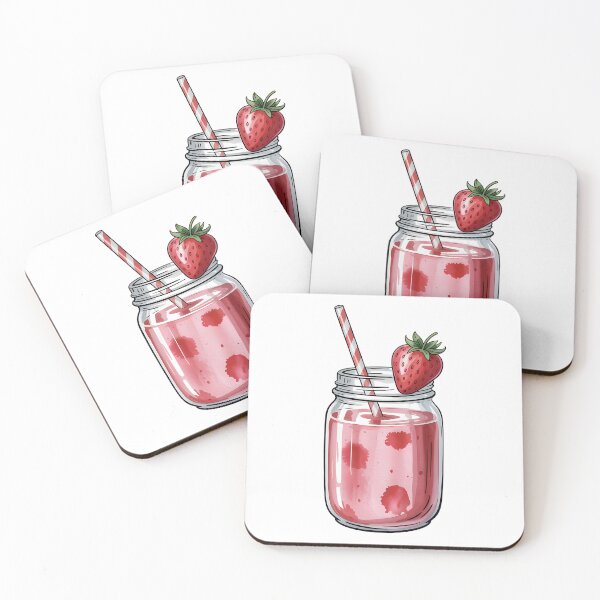 Item preview, Strawberry Shake Drink designed and sold by KD Merch.