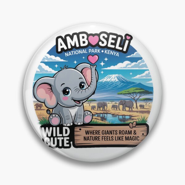 Item preview, Amboseli elephant national park lover  designed and sold by YounexxART.