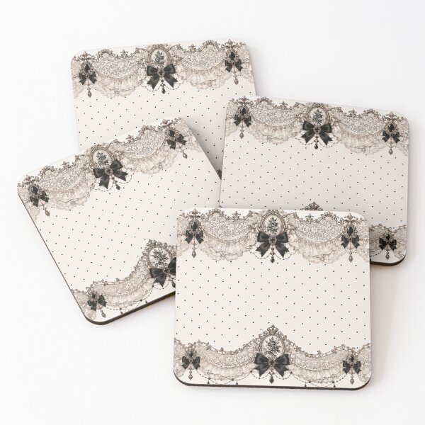 Item preview, Lace Polka Dot Pattern designed and sold by Aramdesing.