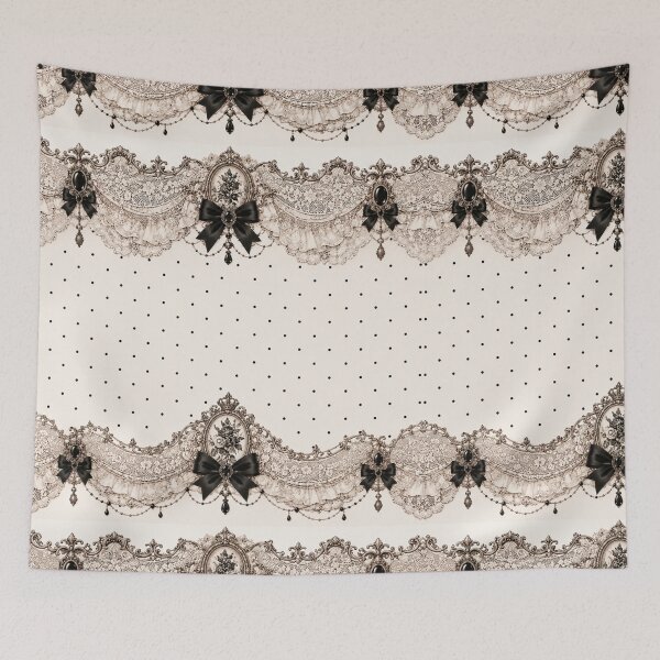 Item preview, Lace Polka Dot Pattern designed and sold by Aramdesing.