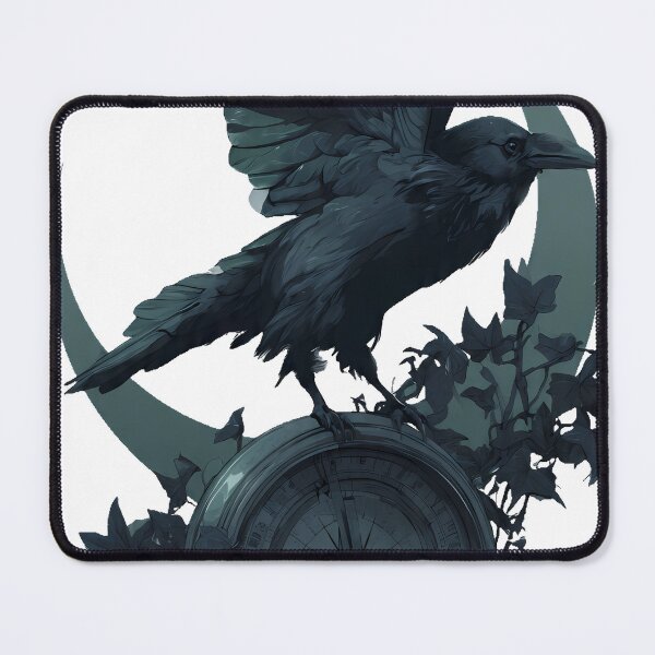 Item preview, Gothic Raven Compass designed and sold by IllumeInk.