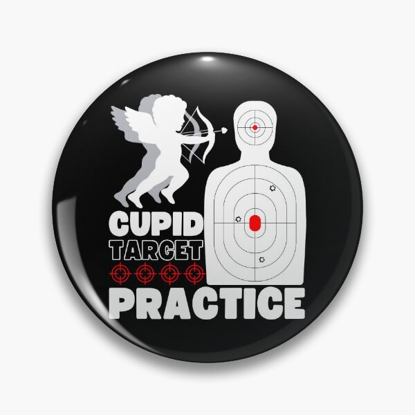 Item preview, Cupid Target Practice Funny Anti Valentine designed and sold by to-esu.