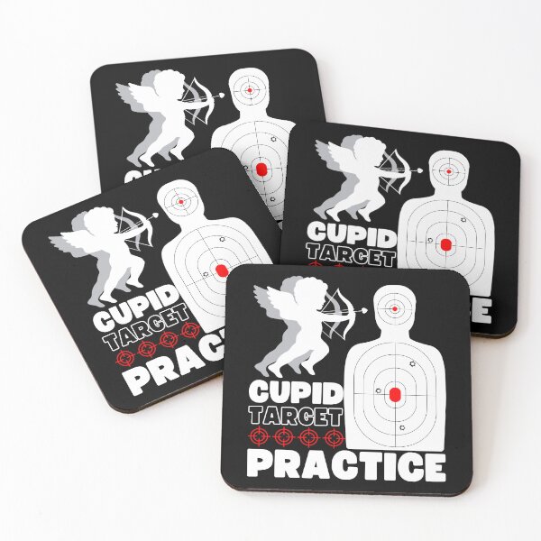Item preview, Cupid Target Practice Funny Anti Valentine designed and sold by to-esu.