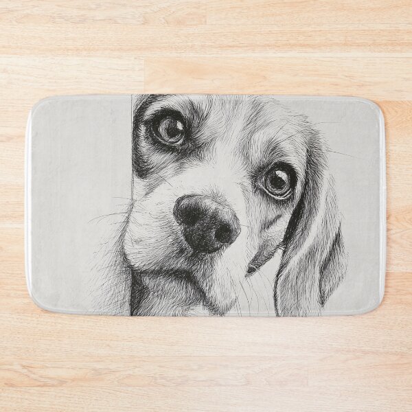 Item preview, Curious beagle Peeking designed and sold by lautir.