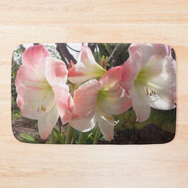 Item preview, amarilis blanco-rosa designed and sold by birgitsfotoshop.