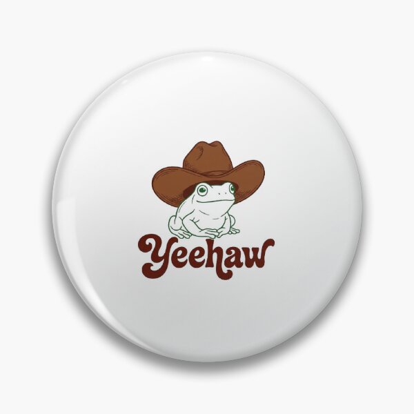Item preview, Yeehaw Cowboy Frog Cute Aesthetic Illustration designed and sold by nexelora.