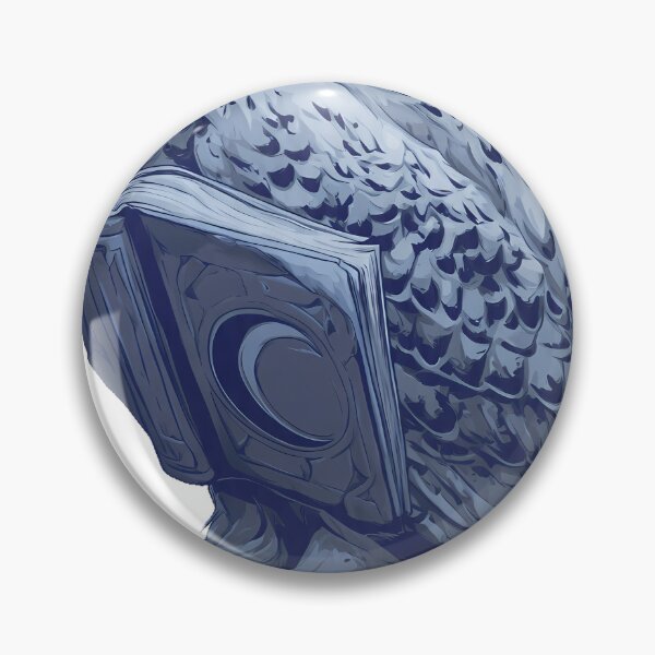 Item preview, Grimoire Owl designed and sold by IllumeInk.