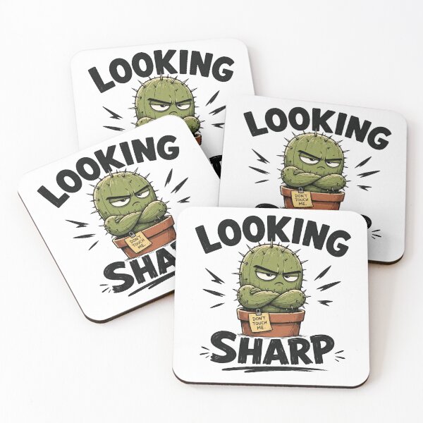Item preview, Looking Sharp Cactus – Funny Sarcastic Plant Meme Design designed and sold by Vector Habit.