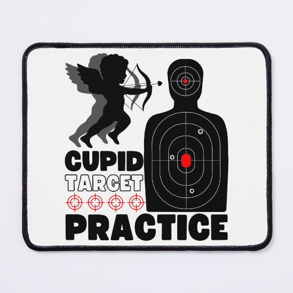 Item preview, Cupid Target Practice Funny Anti Valentine designed and sold by to-esu.