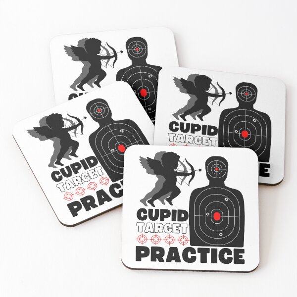 Item preview, Cupid Target Practice Funny Anti Valentine designed and sold by to-esu.