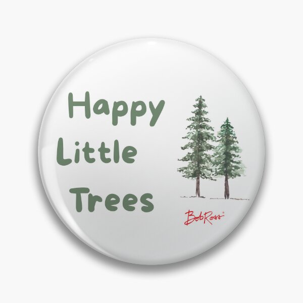 Item preview, Happy Little Trees Bob Ross Fan Art  designed and sold by woolcos.