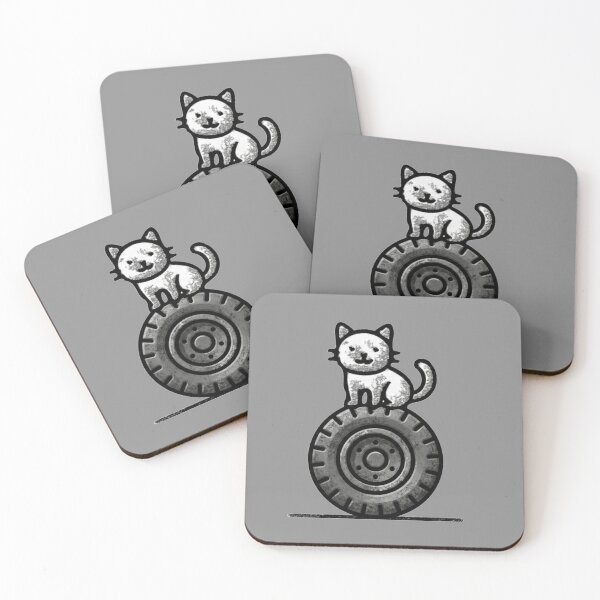 Item preview, The Asphalt Cat - Urban Feline Explorer designed and sold by The Bold Line Studio.