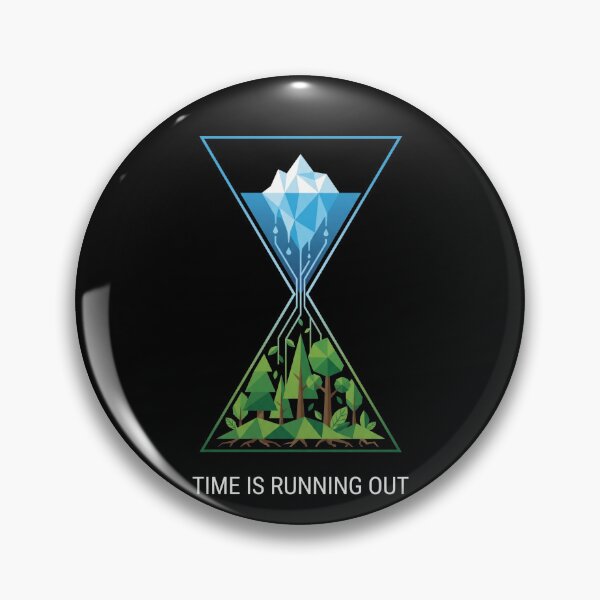 Item preview, Time Is Running Out Melting Iceberg Hourglass designed and sold by TeNovaStudio.
