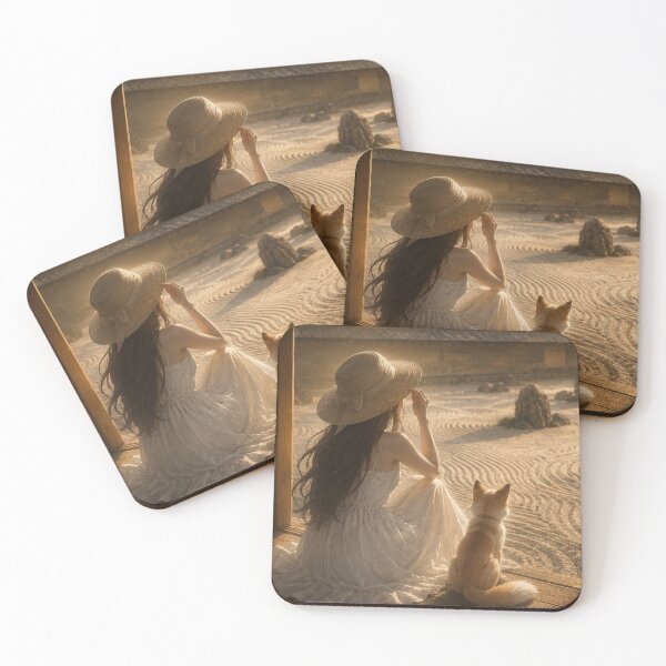 Item preview, Quiet Moments in the Zen Garden designed and sold by Hana &Kitsu Japan .