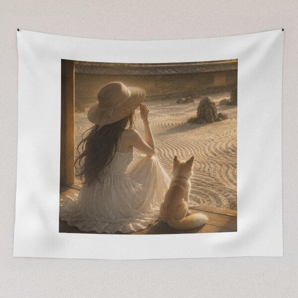 Item preview, Quiet Moments in the Zen Garden designed and sold by Hana &Kitsu Japan .