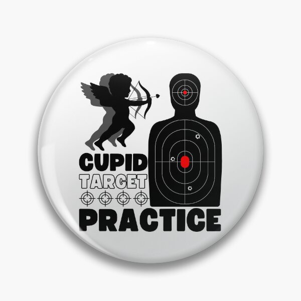 Item preview, Cupid Target Practice Funny Anti Valentine designed and sold by to-esu.