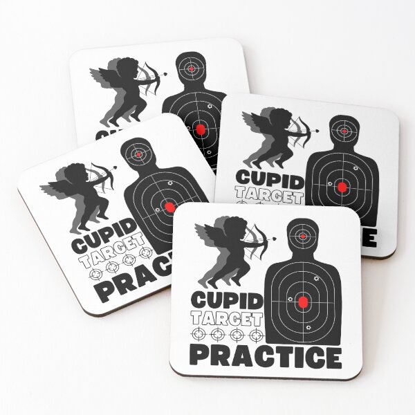 Item preview, Cupid Target Practice Funny Anti Valentine designed and sold by to-esu.