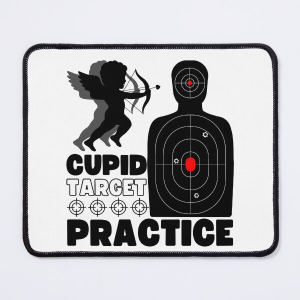 Item preview, Cupid Target Practice Funny Anti Valentine designed and sold by to-esu.