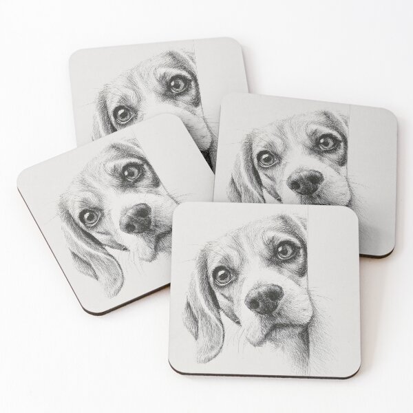 Item preview, Curious Peeking beagle designed and sold by lautir.