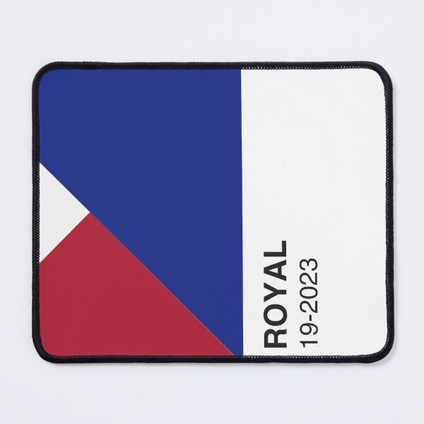 Item preview, Royal Book Red, White and Blue Colour Swatch - Full Width designed and sold by The Colourful Game.