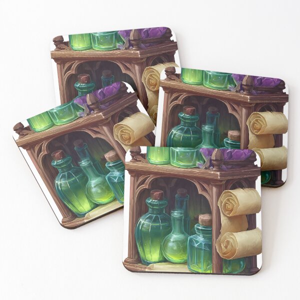 Item preview, Apothecary Bookshelf designed and sold by IllumeInk.