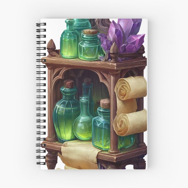 Item preview, Apothecary Bookshelf designed and sold by IllumeInk.