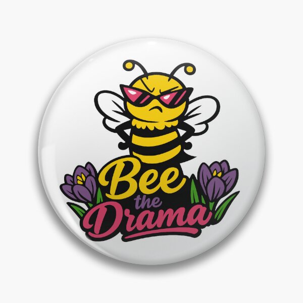 Item preview, Bee the Drama, Bee Pun, Moody Queen designed and sold by Lumennyxart.