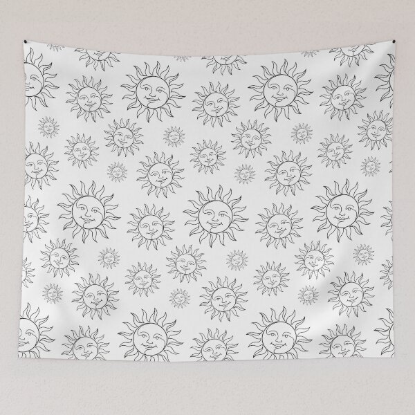 Item preview, Minimalist Celestial Sun Pattern designed and sold by BetweenForms.