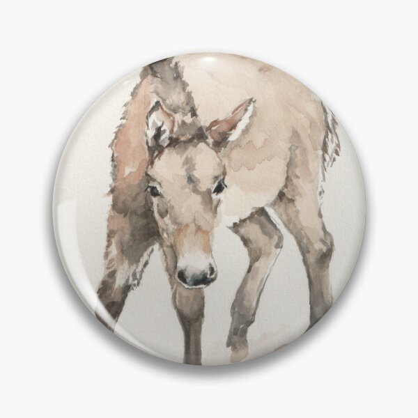 Item preview, Mongolian wild horse filly - curious girl! designed and sold by BeauScience.
