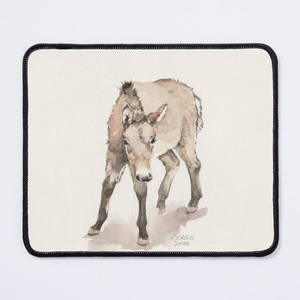 Item preview, Mongolian wild horse filly - curious girl! designed and sold by BeauScience.