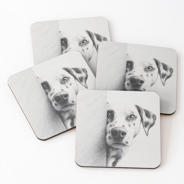Item preview, Curious Dalmatian dog Peeking designed and sold by lautir.